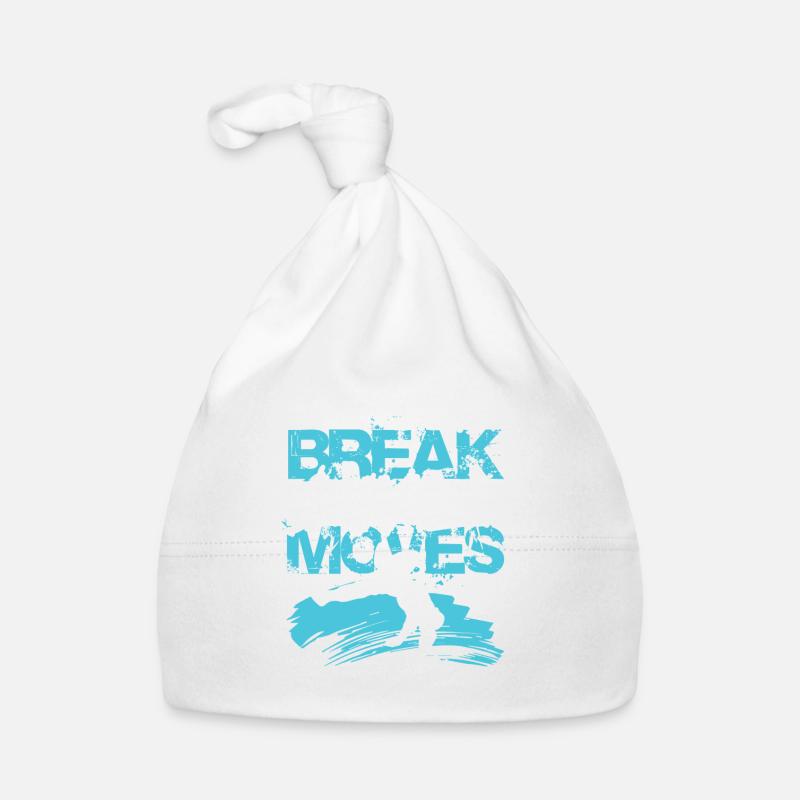 Breakdance Moves Organic Baby Cap