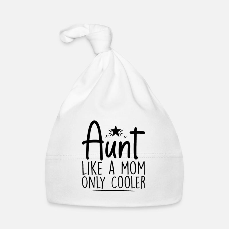 Tante wie eine Mutter nur cooler Baby Bio-Mütze