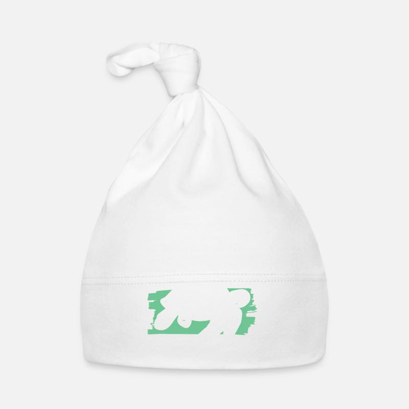 Save the Ocean Turtle Organic Baby Cap