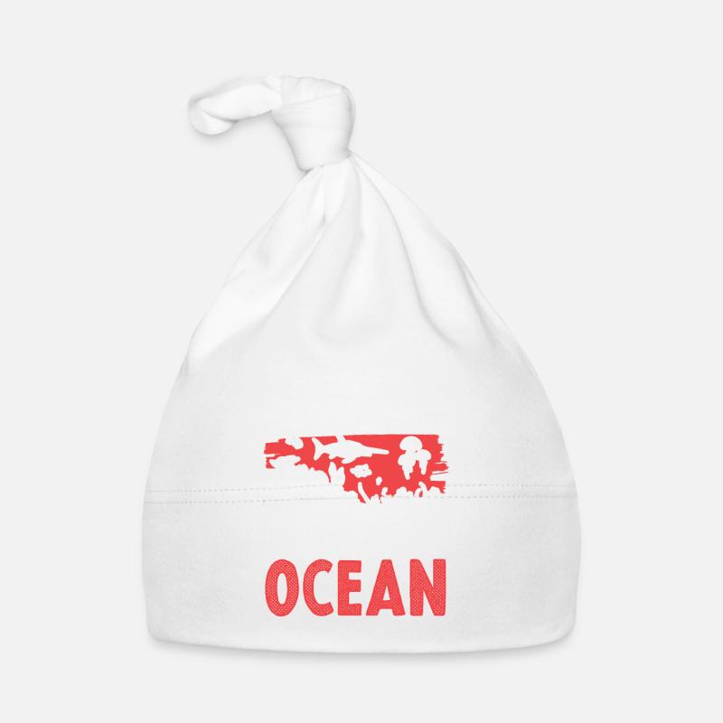 ozean save the ocean Baby Bio-Mütze