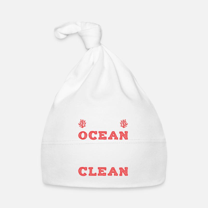 Keeping the ocean clean Organic Baby Cap