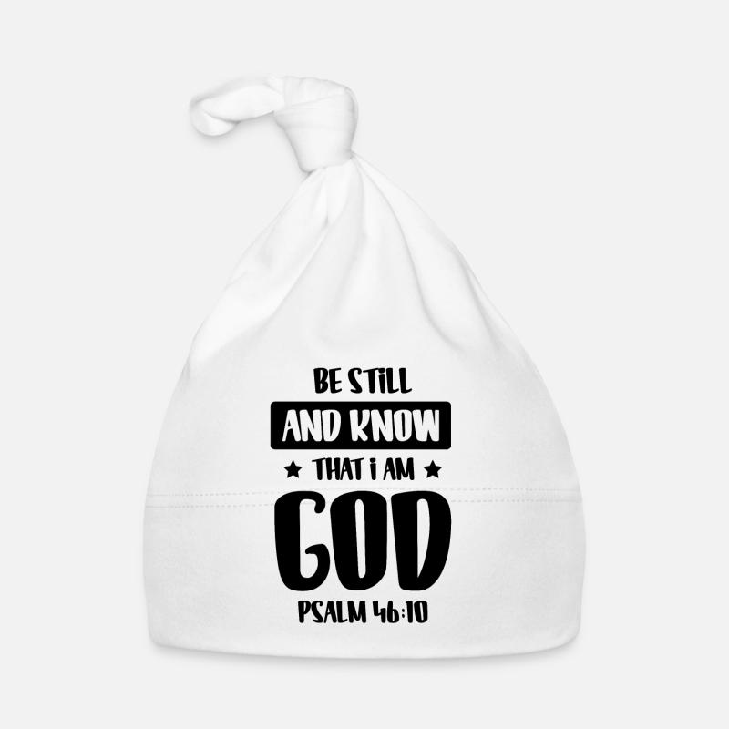 Dio Bibbia Cappellino ecologico per neonato