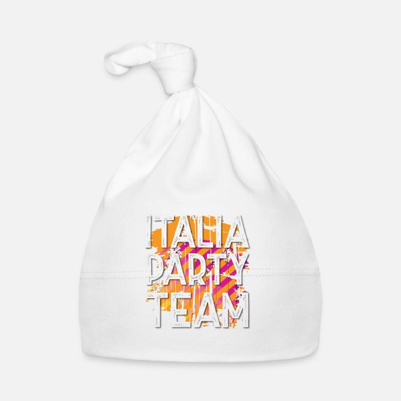 Équipe Italia Party Bonnet bio Bébé