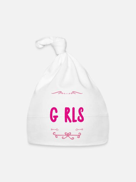 Mallorca Girls Tour - Organic Baby Cap - white - Front