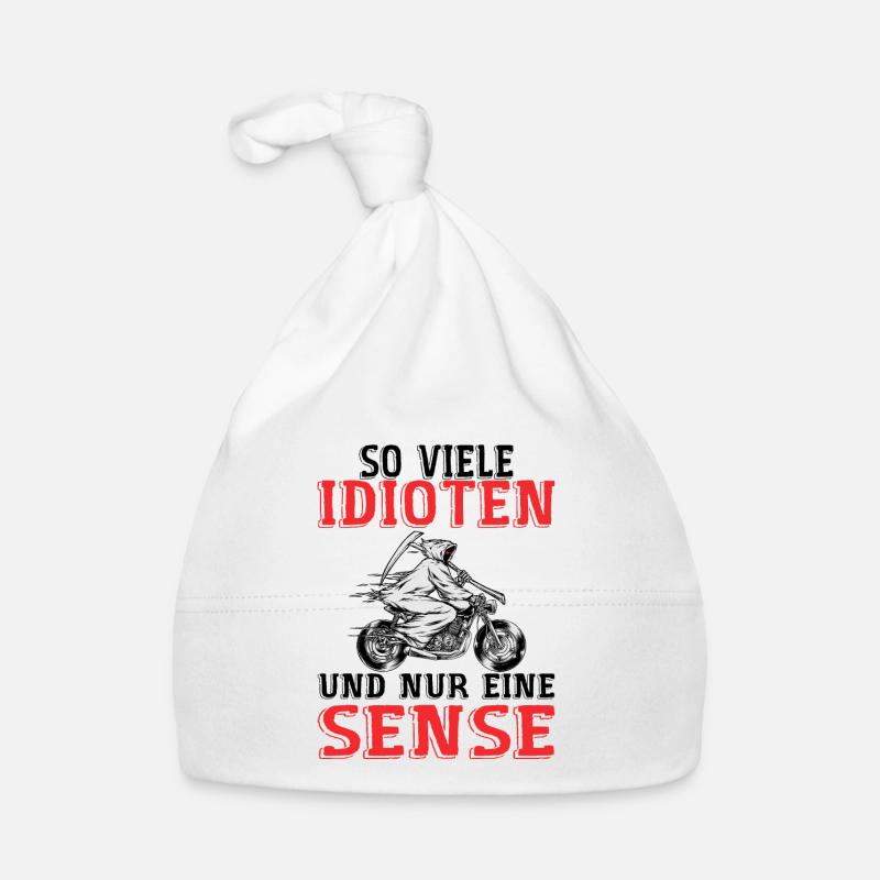 So Viele Idioten Und Nur Eine Sense Bonnet bio Bébé