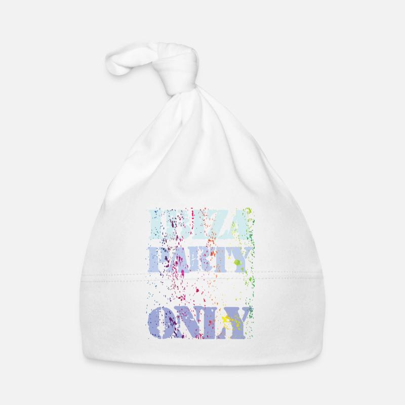 Ibiza Party Vibes Baby Bio-Mütze