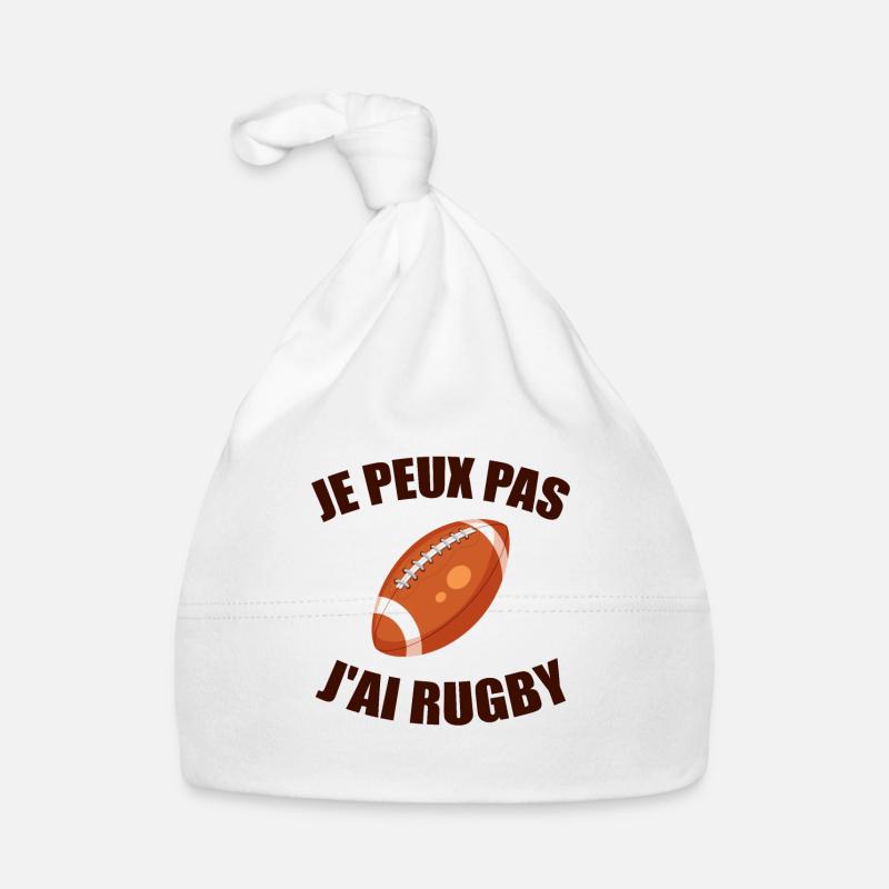 Je Peux Pas J'ai Rugby Bonnet bio Bébé