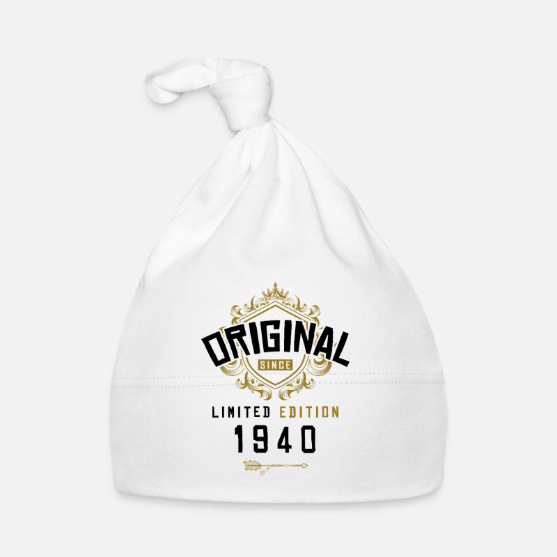 1940 limited edition Geburtstag Baby Bio-Mütze