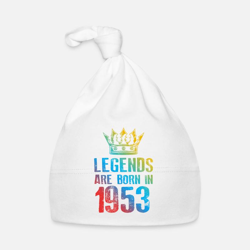 1953 legends born in Baby Bio-Mütze