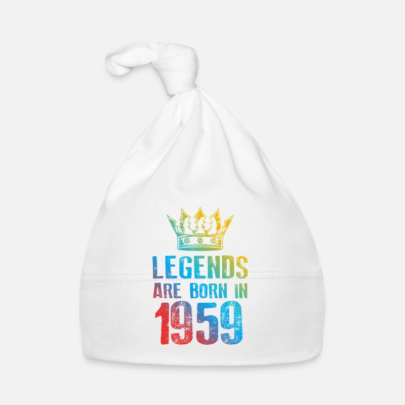 1959 legends born in Baby Bio-Mütze