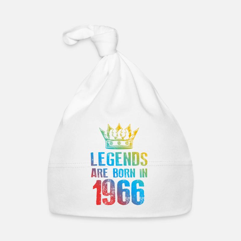 1966 Legends Born In Organic Baby Cap