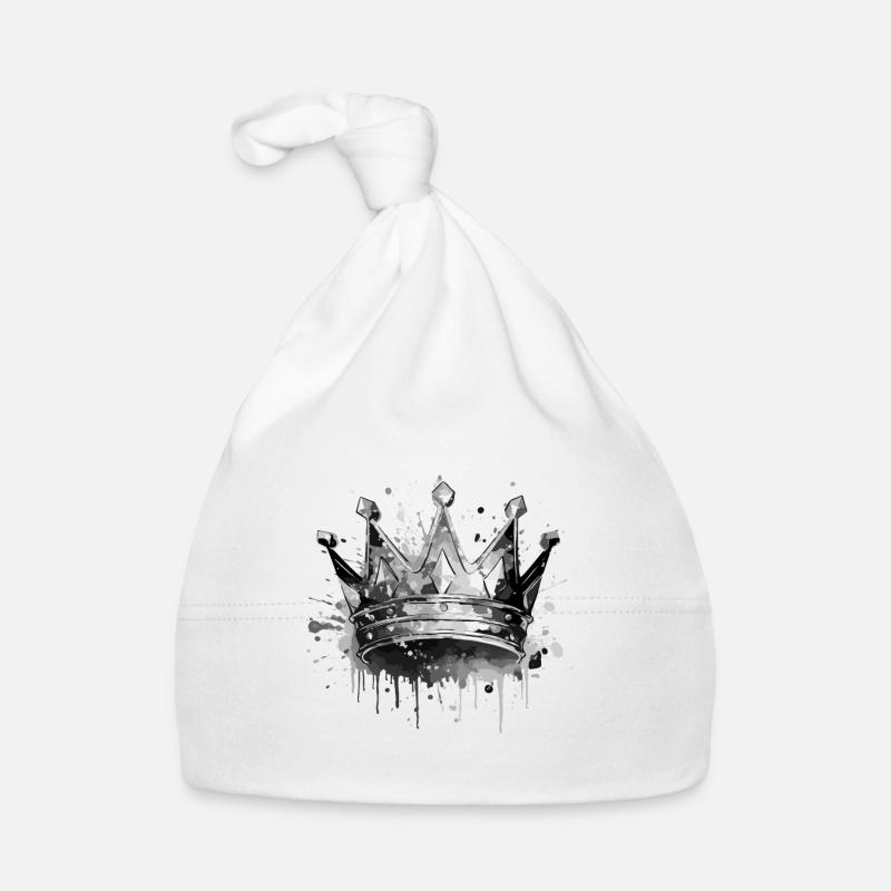 Symbole de la couronne Bonnet bio Bébé