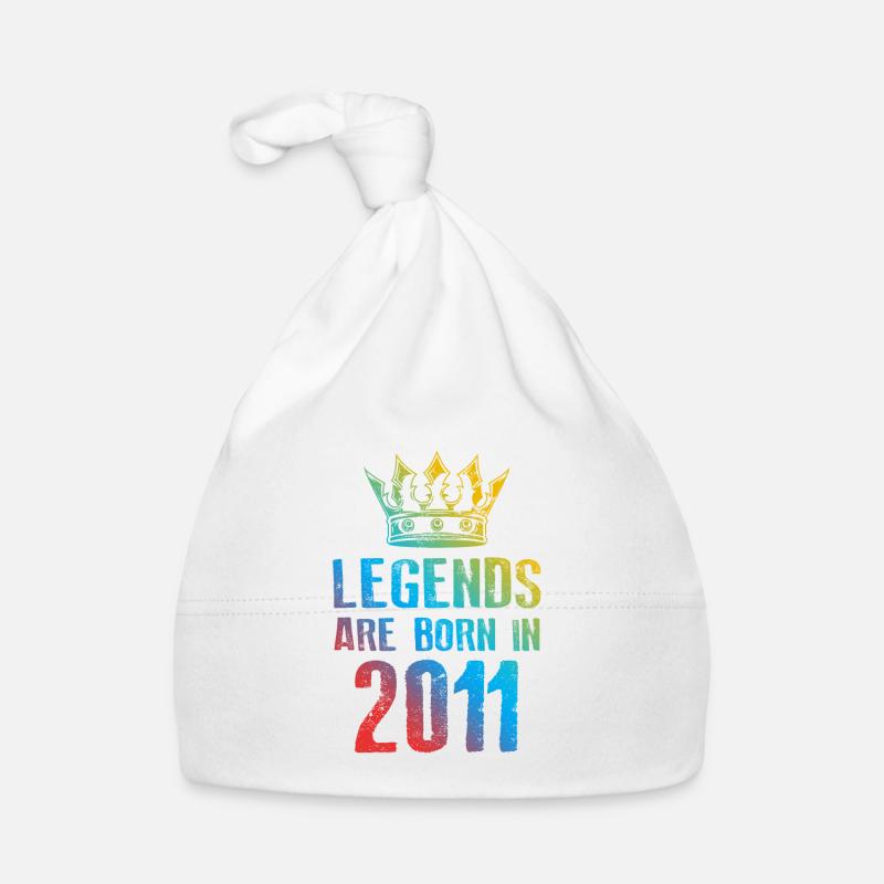 2011 Légendes nées en Bonnet bio Bébé