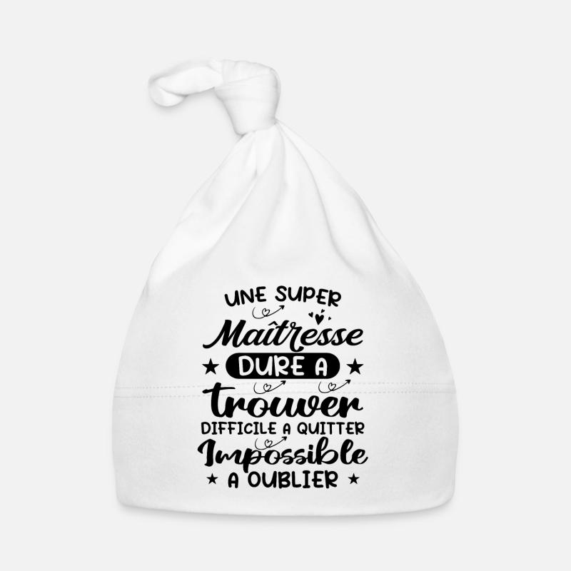 Une Super Maîtresse Bonnet bio Bébé
