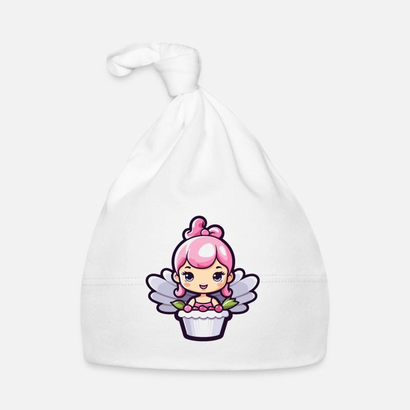 Fée Cuisson Gâteau Bande Dessinée Bonnet bio Bébé