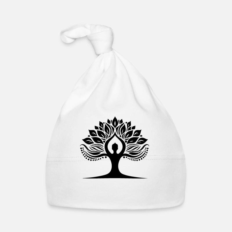 Arbre de pose de yoga Bonnet bio Bébé
