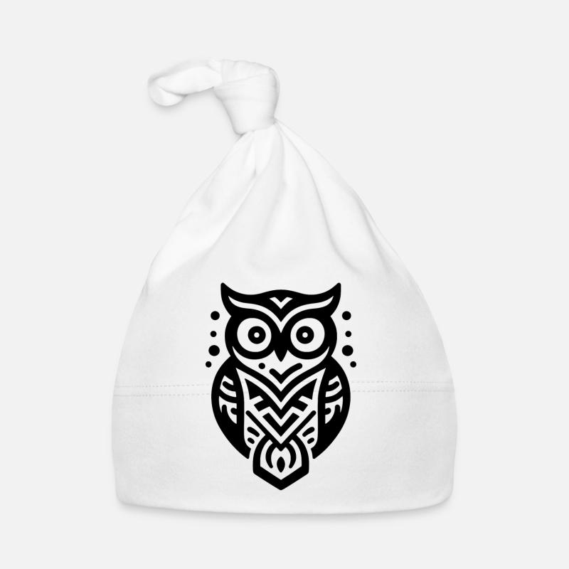Eule Indianer Tierkreiszeichen Baby Bio-Mütze