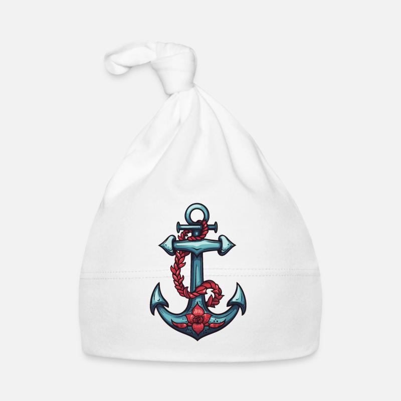 Anchor Harbour Organic Baby Cap