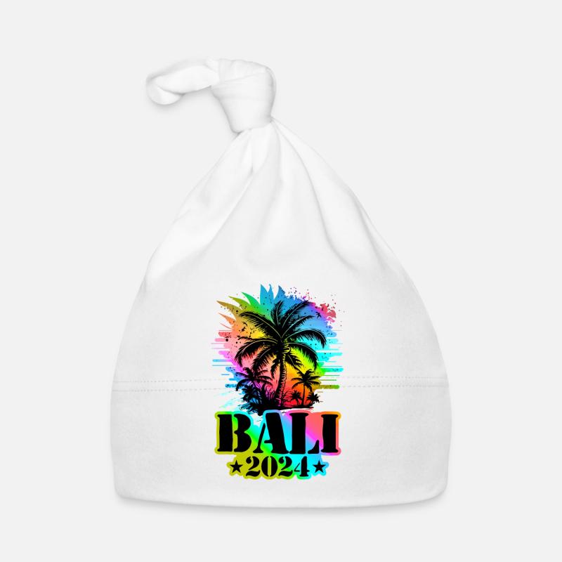 Bali 2024 Vacances Coloré Bonnet bio Bébé