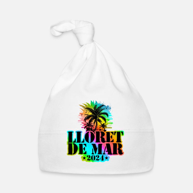 Lloret De Mar 2024 Vacances Coloré Bonnet bio Bébé