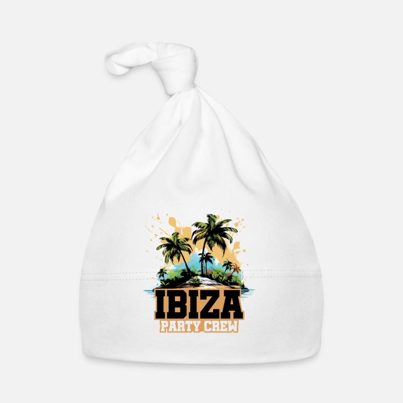 Vacances de l’équipage de la fête d’Ibiza Bonnet bio Bébé