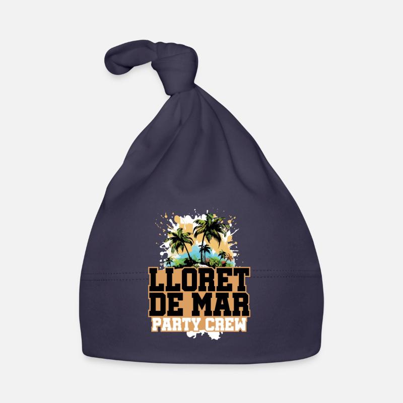 Lloret De Mar Party Crew Holiday Organic Baby Cap