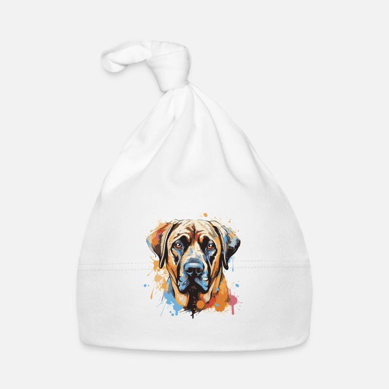 Kangal Dog Pop Art Head Organic Baby Cap