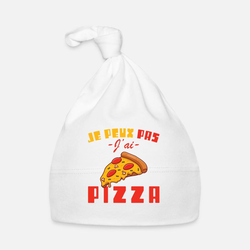 Je peux pas j'ai pizza Bonnet bio Bébé