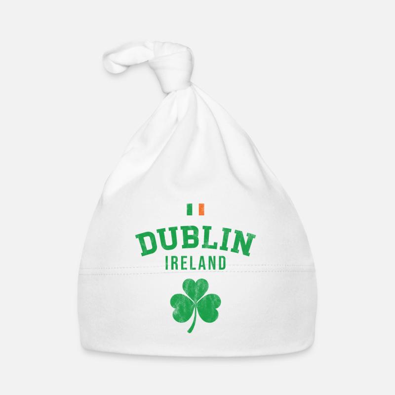 Dublin Ireland Organic Baby Cap