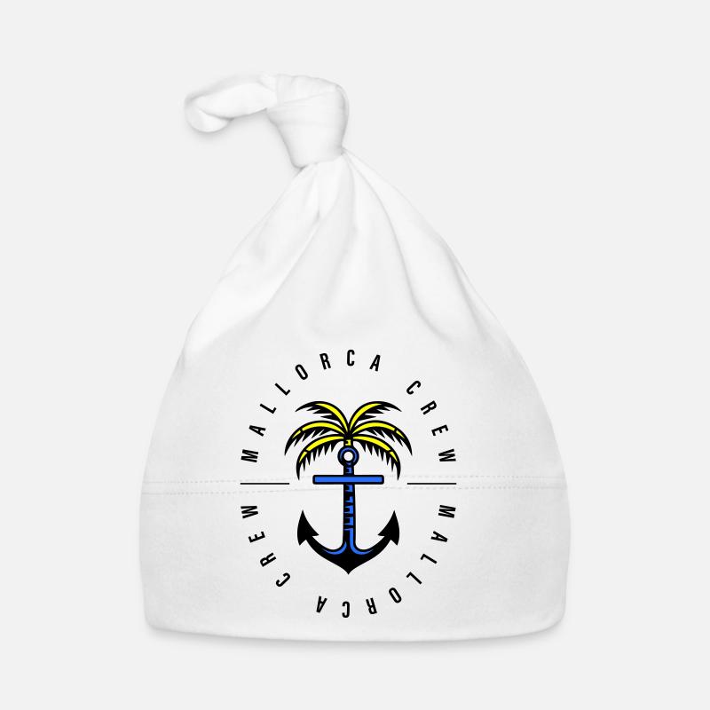 Mallorca Crew Anker Palme Baby Bio-Mütze