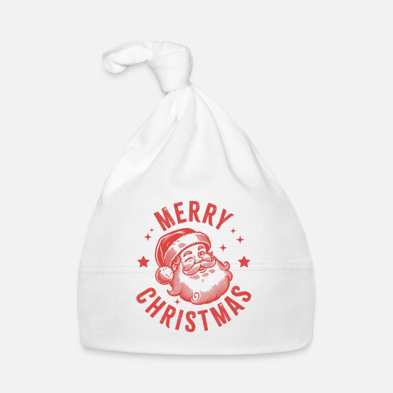 Joyeux Noël Père Noël Bonnet bio Bébé
