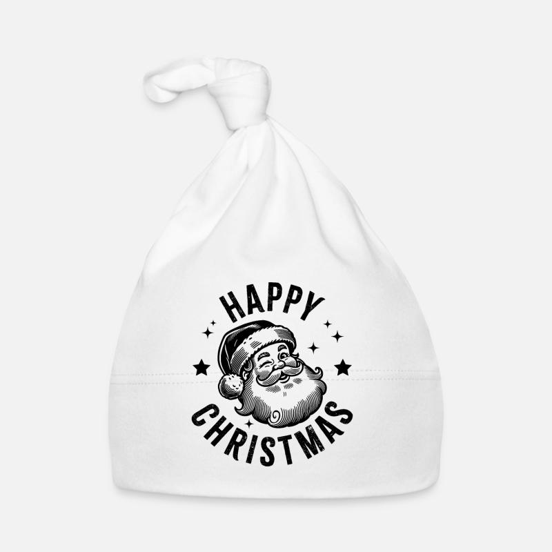 Joyeux Noël Père Noël Bonnet bio Bébé