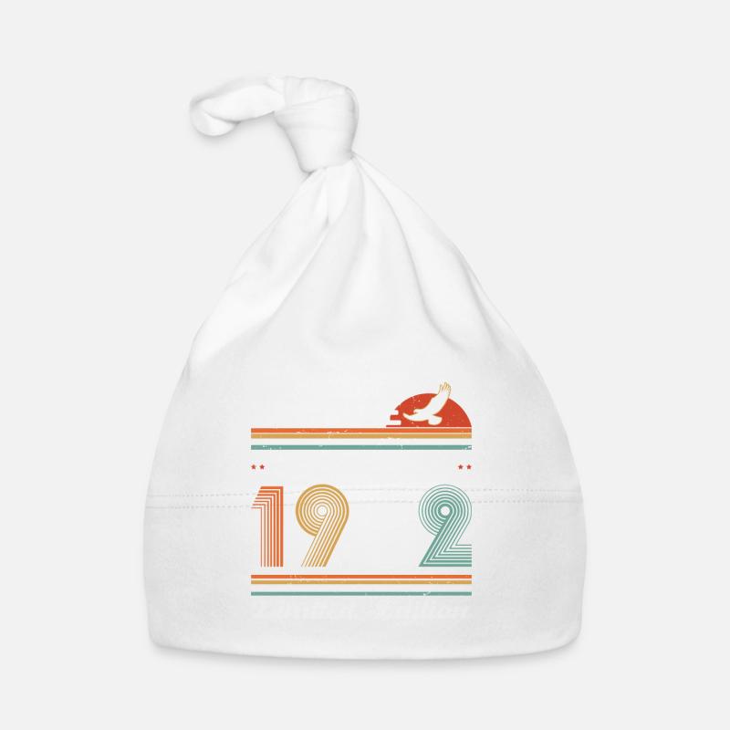 Januar 1962 Retro Vintage Geburtstagsgeschenk Baby Bio-Mütze