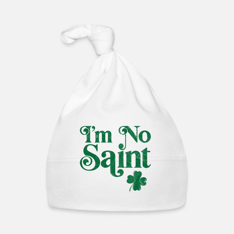 Je ne suis pas un saint Bonnet bio Bébé