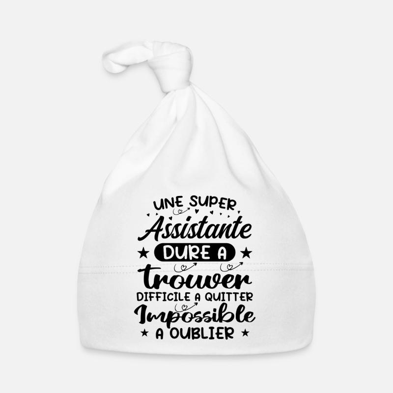 A Super Assistant - Assistant Gift Organic Baby Cap
