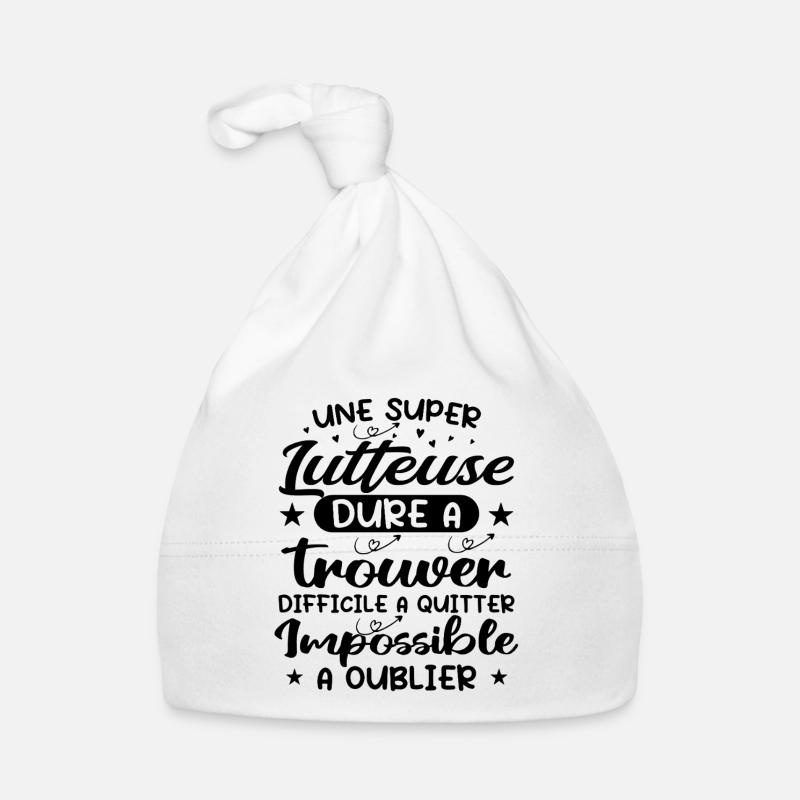 Ein Super Wrestler - Wrestler Geschenk Baby Bio-Mütze