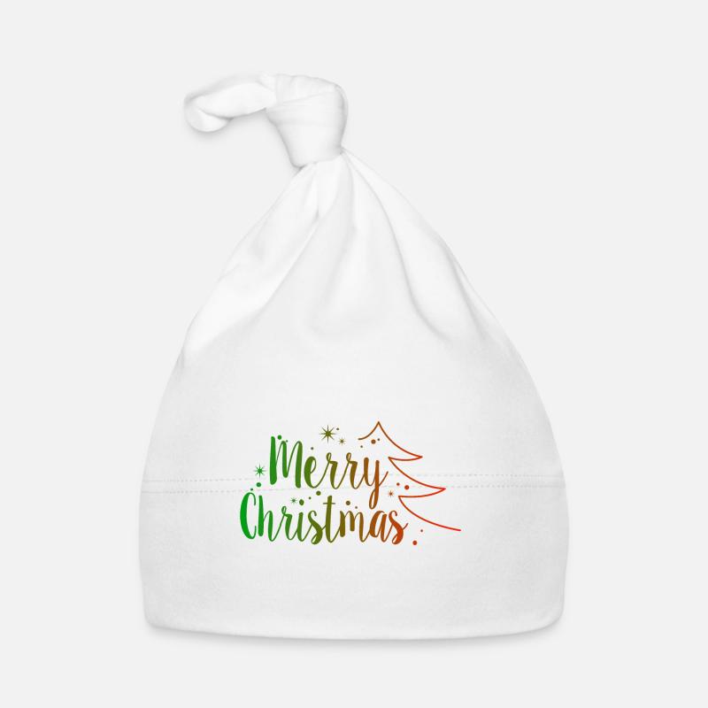 Joyeux Noël Bonnet bio Bébé