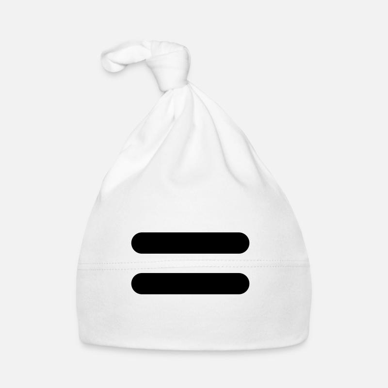 Gleich Zeichen Symbole Baby Bio-Mütze