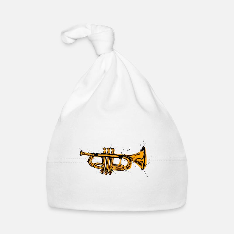 Trompete Baby Bio-Mütze