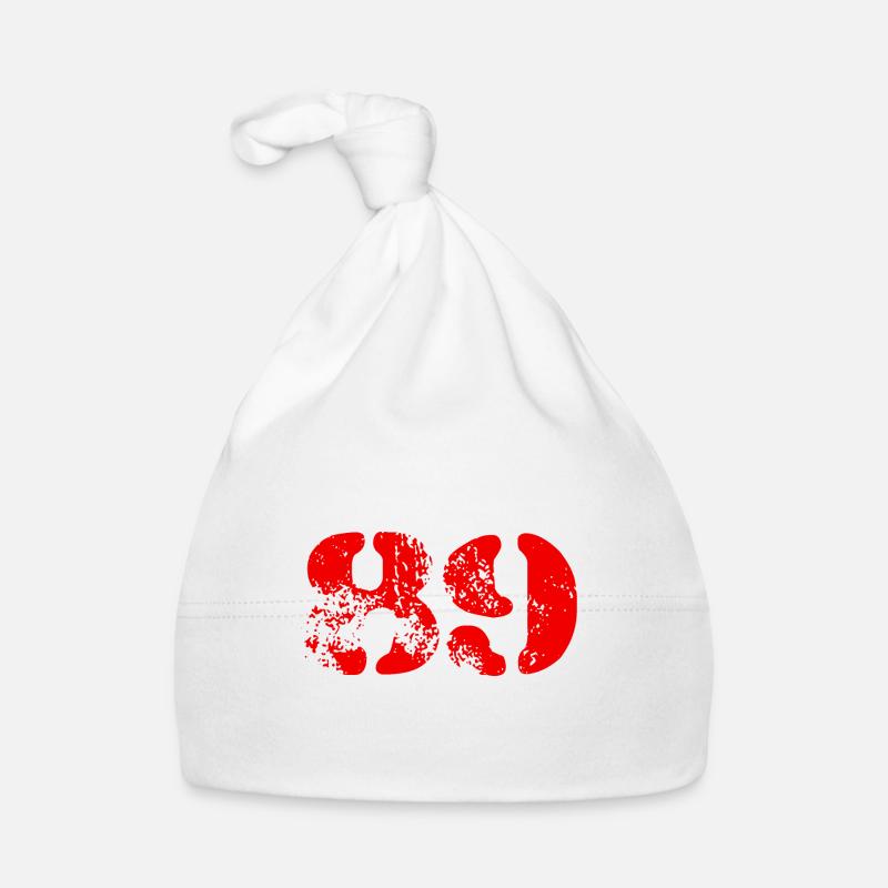 Symbole numérique 89 Bonnet bio Bébé