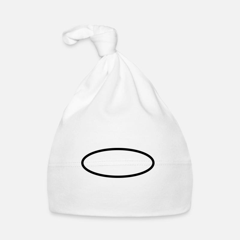 Oval Kreis Symbole Baby Bio-Mütze