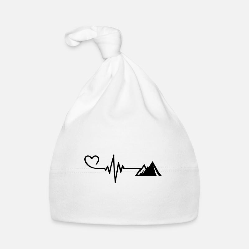Mountains Puls Love Baby Bio-Mütze