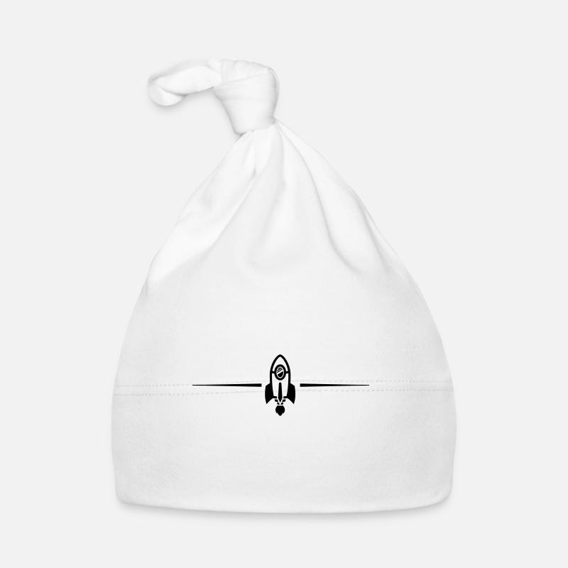 Ligne de fusée Bonnet bio Bébé