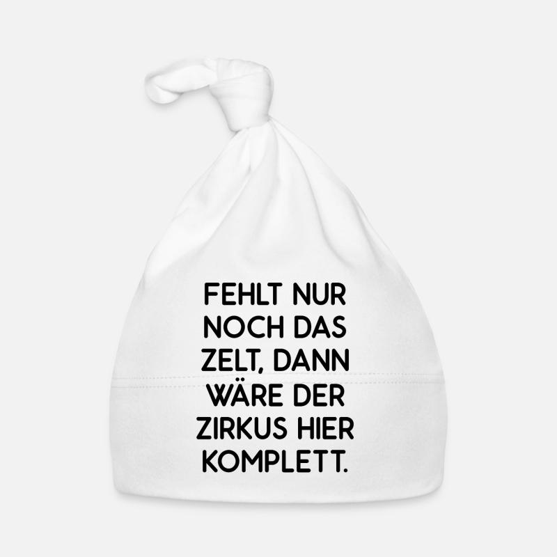 Humor Spaß Sarkasmus Lachen Fun Lustige Geschenk Baby Bio-Mütze