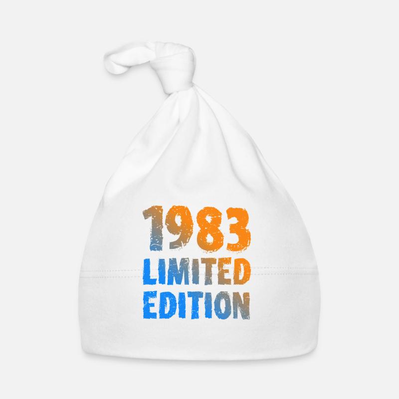 1983 Limited Edition Geburtstag Geschenk Frau Mann Baby Bio-Mütze