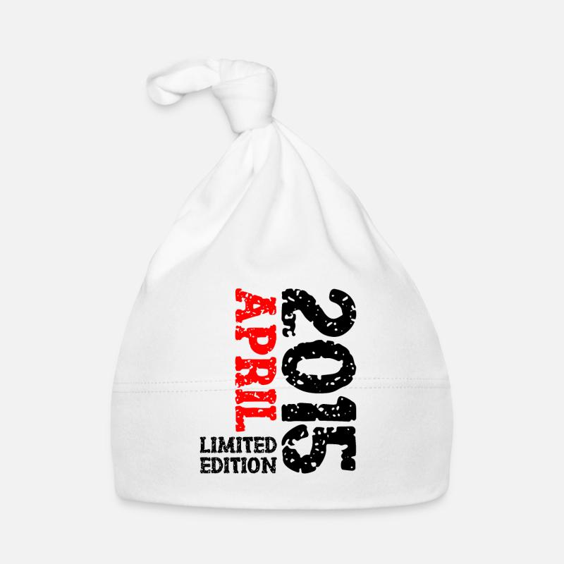 2015 April Limited Edition Geburtstag Geschenk Baby Bio-Mütze