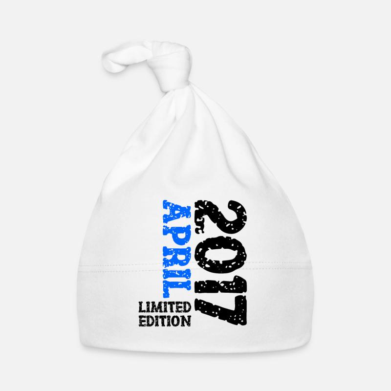 2017 Avril Édition Limitée Cadeau D’anniversaire Bonnet bio Bébé