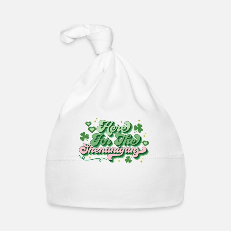 St. Patrick's Day - Here is fooling Organic Baby Cap