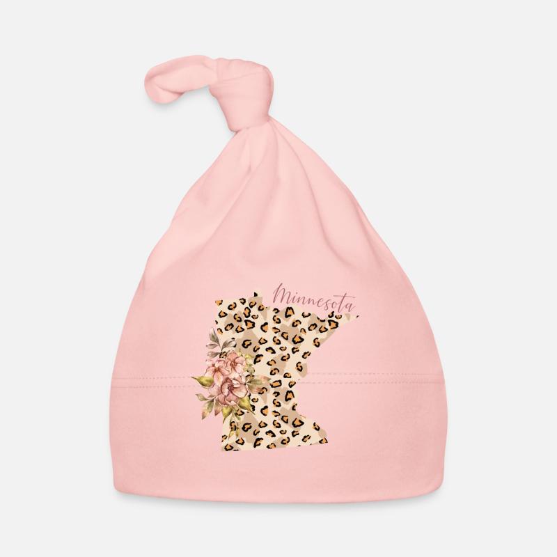 Minnesota Leopard State Minnesota Organic Baby Cap