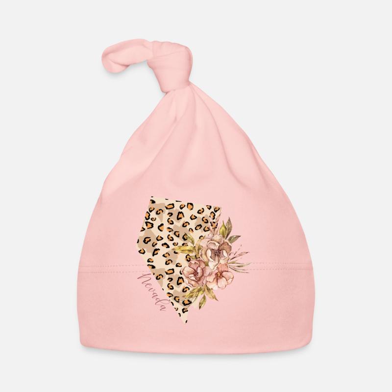 Carte du modèle de léopard du Nevada Lion Bonnet bio Bébé